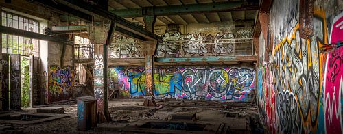 Graffiti in einer Mine aus dem 19. Jahrhundert