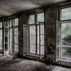 Windows in a Russian Hospital (Color) by Eus Driessen