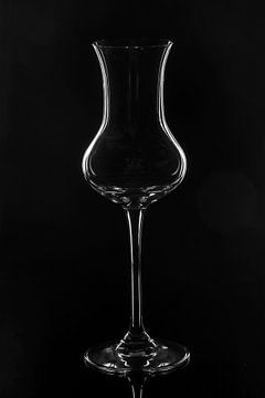 Glassware on black by Frank Janssen