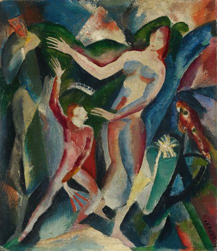 Josef Eberz - Der exotische Tanz (1917) von Peter Balan