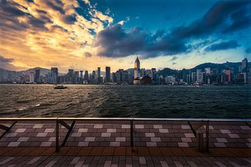 Wat een uitzicht, in Hong Kong von Roy Poots