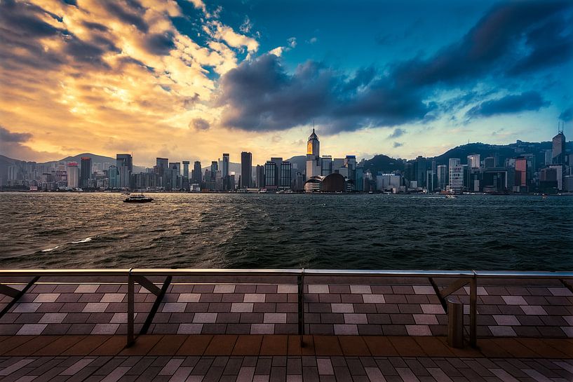 Was für eine Aussicht, in Hongkong von Roy Poots