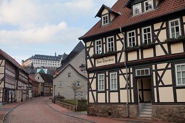 Stolberg / Harz  mit Blick auf das Schloss von t.ART