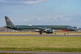 Royal Jordanian Embraer E195-E2. van Jaap van den Berg