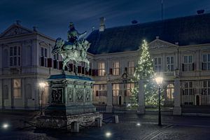 Weihnachtsbaum auf Schloss Noordeinde in Den Haag von gaps photography