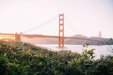 Golden Gate Bridge San Francisco II van Patrycja Polechonska