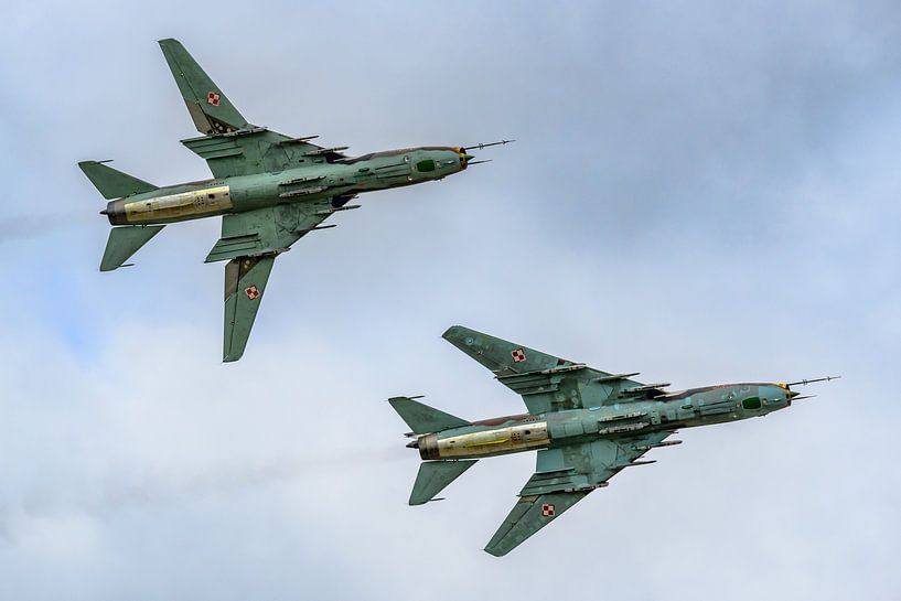 Formation de deux monteurs polonais de SU-22. par Jaap van den Berg