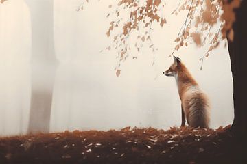 Forest Master: The Fox and the Autumn Splendour by Karina Brouwer