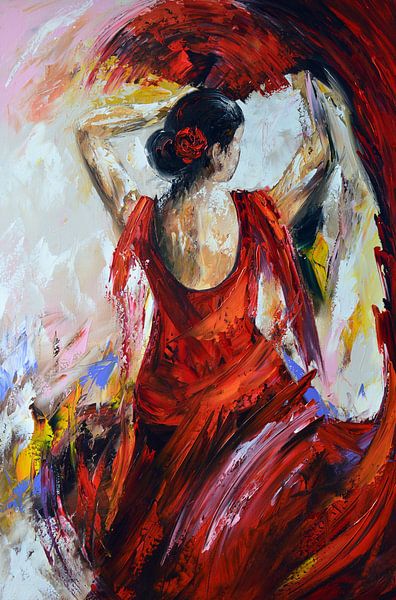 Flamenco Art von Gena Theheartofart