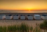 Texel Sunset van Bart Hendrix thumbnail