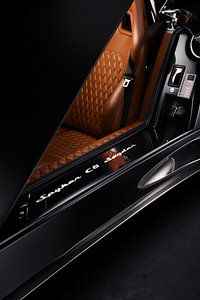 Spyker C8 Spyder gullwing door