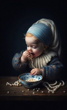 About Little Girls with Pearls van J.O. Han