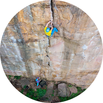 Centerfold Crack Climbing van menno visser