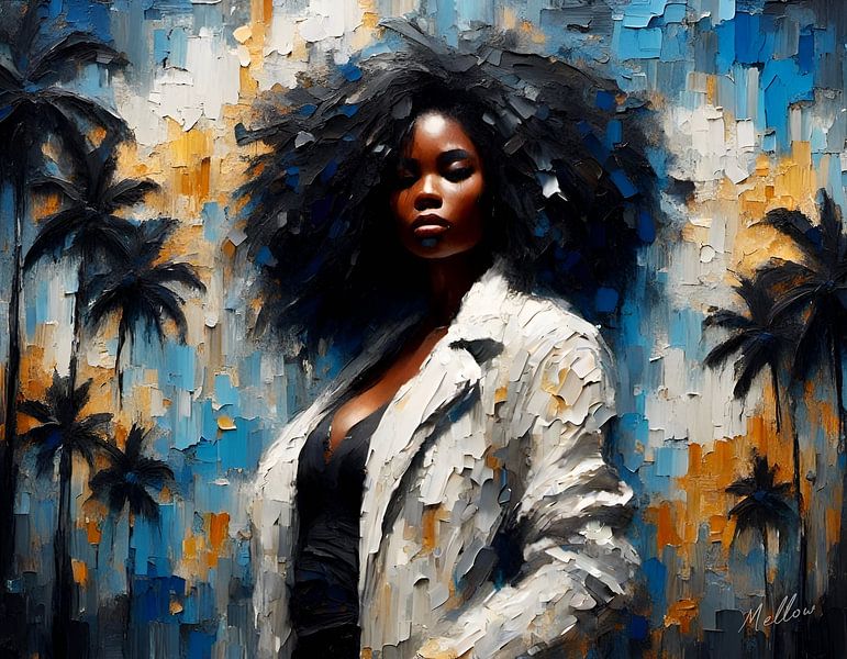 Miss Independent - Horizontal by Mellow Art