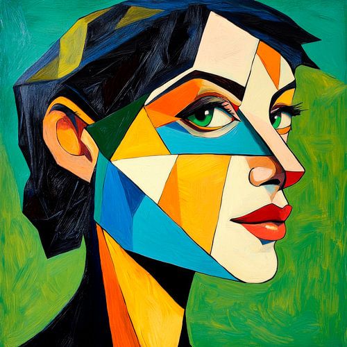 Geometrische schoonheid in kleur