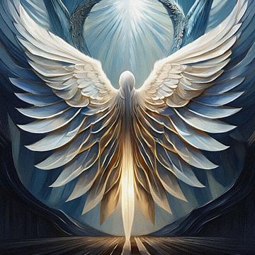 Ange de lumière - La porte de la paix sur Gisela- Art for You