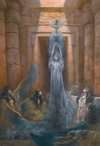 Georges Jules Victor Clairin - Die Göttin Neith