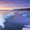 Der Eisschollensee Jökulsárlón in Island während einer schönen von Bas Meelker