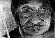 VROUW OUD BRIL van Vincent Jacobs thumbnail