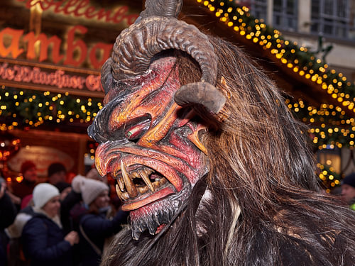 Krampus close-up
