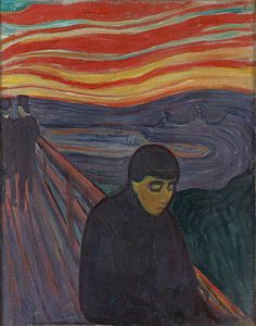 Verzweiflung, Edvard Munch