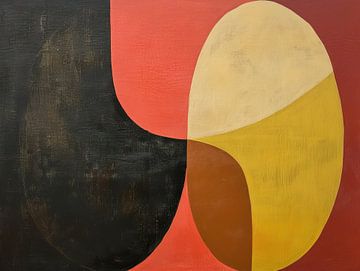 Abstract kleurrijke vormen van Modern Collection