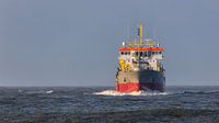 Schip op zee van Bram van Broekhoven thumbnail