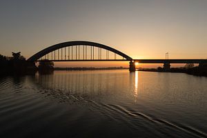 Spoorbrug bij Culemborg