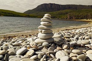 Steinturm am Ardmair Point