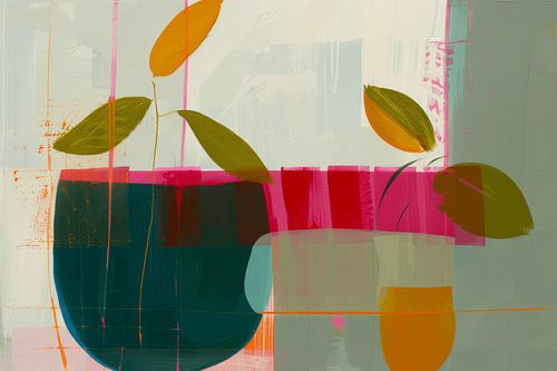 Farbenfroh, modern und abstrakt