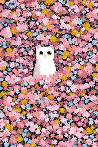 Bloemblaadjes van stille verwondering