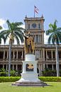 King Kamehameha statue in front of the Hawaii Supreme Court - Honolulu (Oahu) by t.ART thumbnail