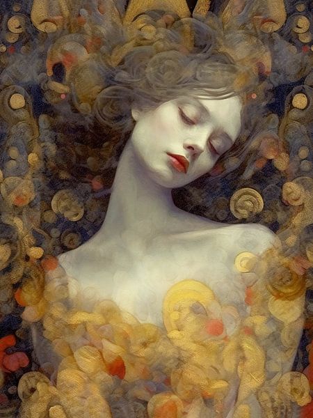 Mooie godin - 04 van Emel Tunaboylu by The Artcircle