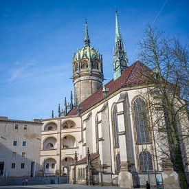 Schlosskirche und Schloss Lutherstadt Wittenberg von t.ART