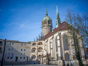 Schlosskirche und Schloss Lutherstadt Wittenberg von t.ART