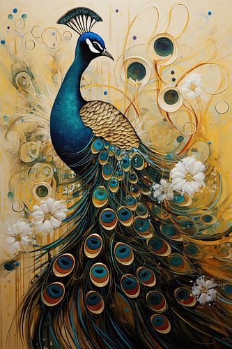 Peacock by Bert Nijholt