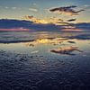 Een vriendelijk voorbij drijvend Waddenwolkje van Remco de Vries