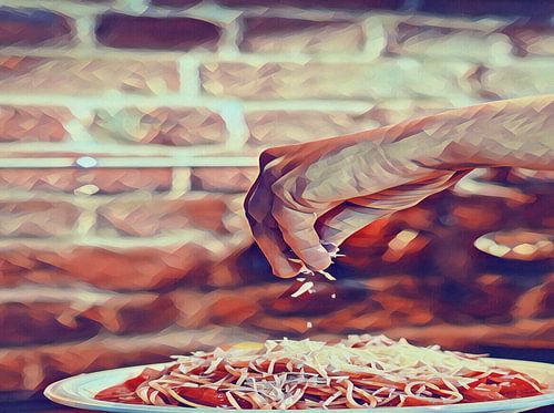 There`s no such a thing as too much cheese! by Conte Monfrey