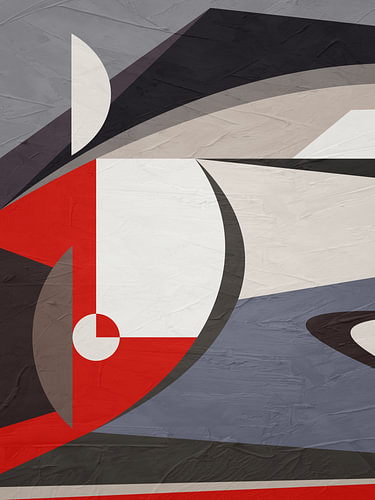 Art abstrait géométrique moderne