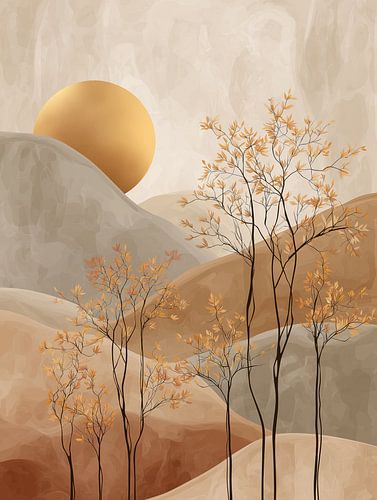 Coucher de soleil au Japon sur Bert Nijholt