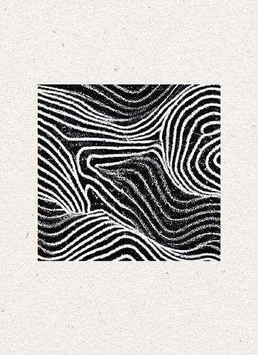 Black and White Waves