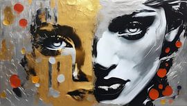 Gold Edition - 2 Faces - Mysterious Woman by Felix von Altersheim by Team W 32 Gallery