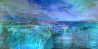 New beginning - The light shines in turquoise by Annette Schmucker thumbnail