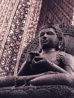 Buddha  beeld in Bangkok