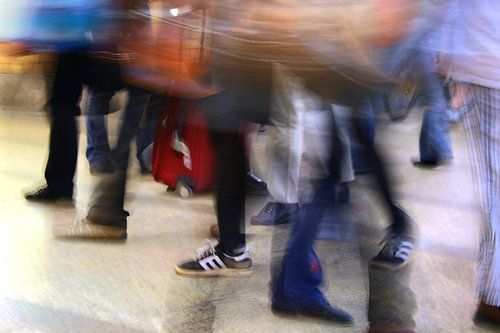 Street Art Berlijn - Spitsuur