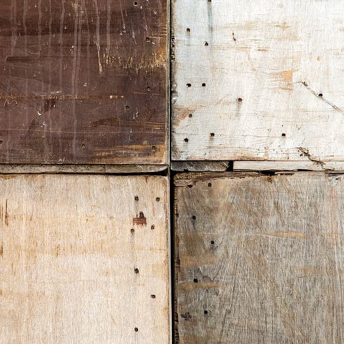 Vierkante Harmonie in Aardetinten van Texel eXperience