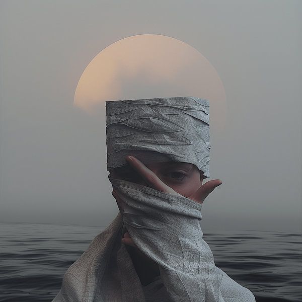 Point of light in the darkness by Karina Brouwer