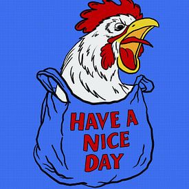 Der Hahn kräht: Einen schönen Tag noch! von Esmeralda Flow