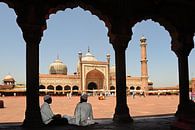 Jama Masjidmoskee in Delhi, India van Gonnie van de Schans thumbnail