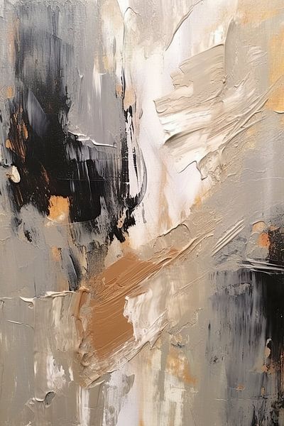 Painting Taupe by ARTEO Paintings